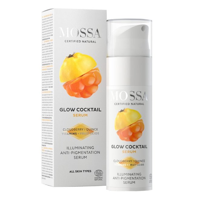 Сияющий коктейль Mossa Glow освещающий сыворотка 25 мл