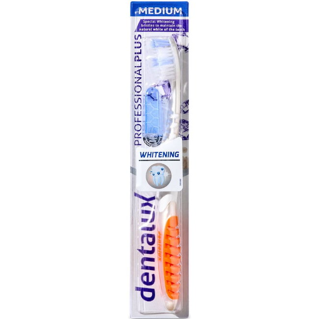 Зубная щетка Dentalux Performance Whitening с колпачком