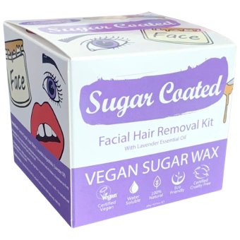 Набор для домашней сахарной эпиляции лица Sugar Coated Набор для домашней сахарной эпиляции лица Sugar Coated