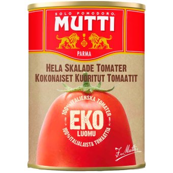 Томаты очищенные Mutti Luomu 400 гр