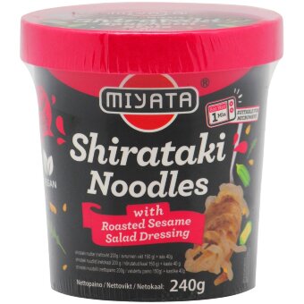 Макароны конняку Miyata в кунжирном соусе 240 гр