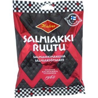 Конфеты Salmiakki Halva 170 гр Конфеты Salmiakki Halva 170 гр
