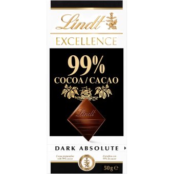 Темный шоколад с 99% какао Lindt 100 гр Темный шоколад с 99% какао Lindt 100 гр