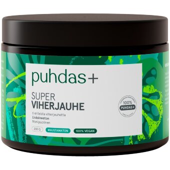 Супер зелёный порошок Puhdas+ 200 гр
