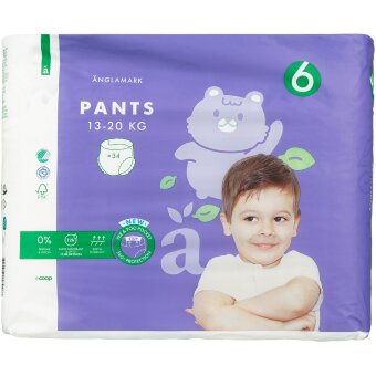 Подгузники Änglamark размер 6, 13-20 кг, 34 шт