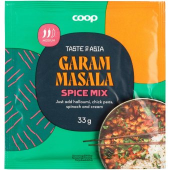 Приправа Garam Masala Coop Taste of Asia 33 гр Приправа Garam Masala Coop Taste of Asia 33 гр