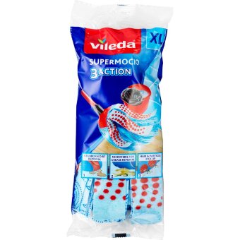 Сменная насадка для швабры Vileda SuperMocio 3Action