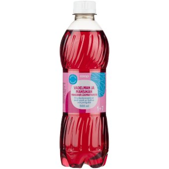 Концентрат клубники и малины Coop 500 мл
