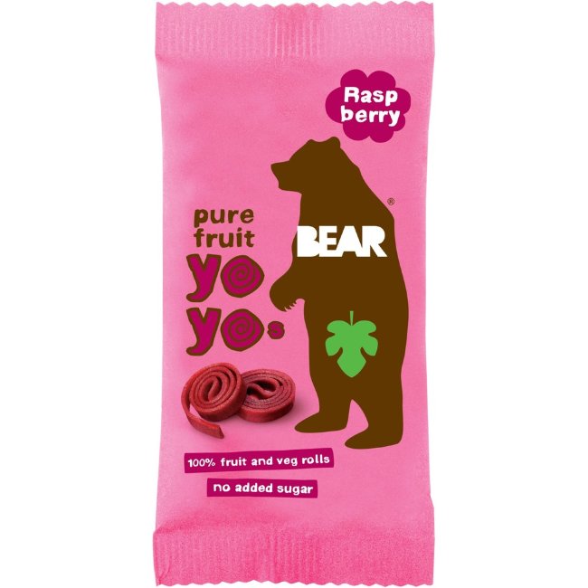 Фруктовая пастила Bear с малиной 20 гр Фруктовая пастила Bear с малиной 20 гр