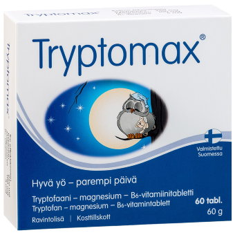 Таблетки для сна Tryptomax 60 таблеток Hankintatukku Таблетки для сна Tryptomax 60 таблеток Hankintatukku