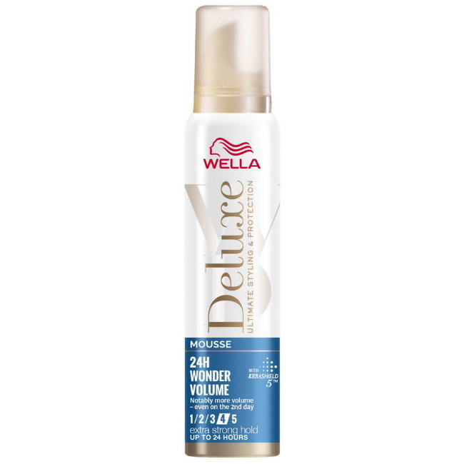 Пена для укладки волос Wella Deluxe 24H Wonder Volume Extra Strong 4, 75 мл