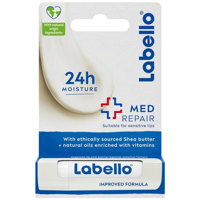 Бальзам для губ Labello Med Repair 4,8 гр SPF 15 Бальзам для губ Labello Med Repair 4,8 гр SPF 15