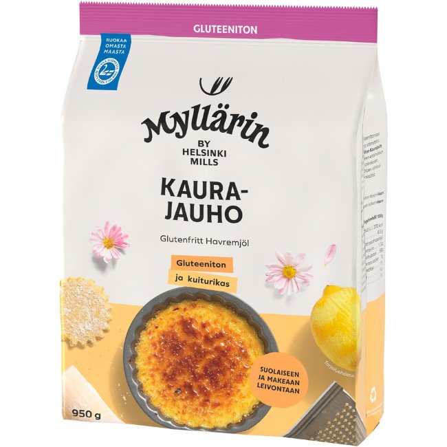 Мука овсяная без глютена Myllärin 950 гр