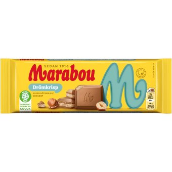 Шоколадная плитка Marabou Drömkrisp 100 гр