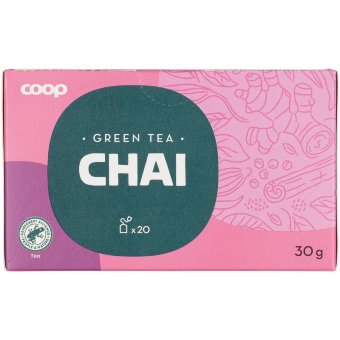 Зеленый чай Chai Coop 30 гр (уп 20 шт) Зеленый чай Chai Coop 30 гр (уп 20 шт)