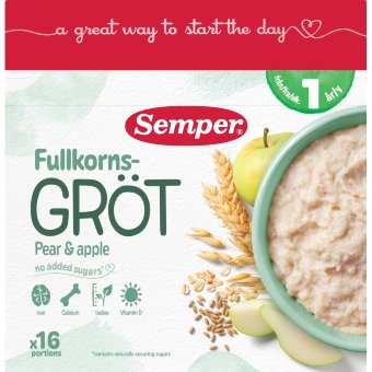 Каша молочная Semper 530 гр мультизлаковая