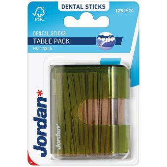 Зубочистки Jordan 125 шт Зубочистки Jordan 125 шт