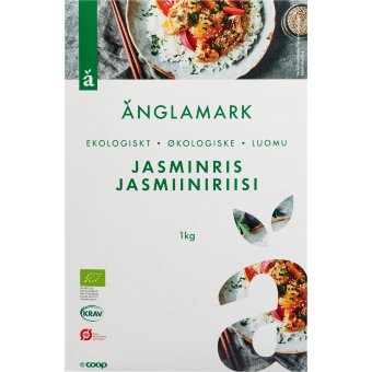 Органический рис жасмин Änglamark 1 кг Органический рис жасмин Änglamark 1 кг