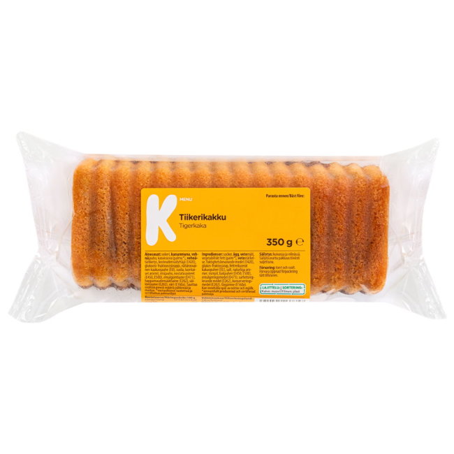 Двухслойный кекс с какао K-Menu 350 гр