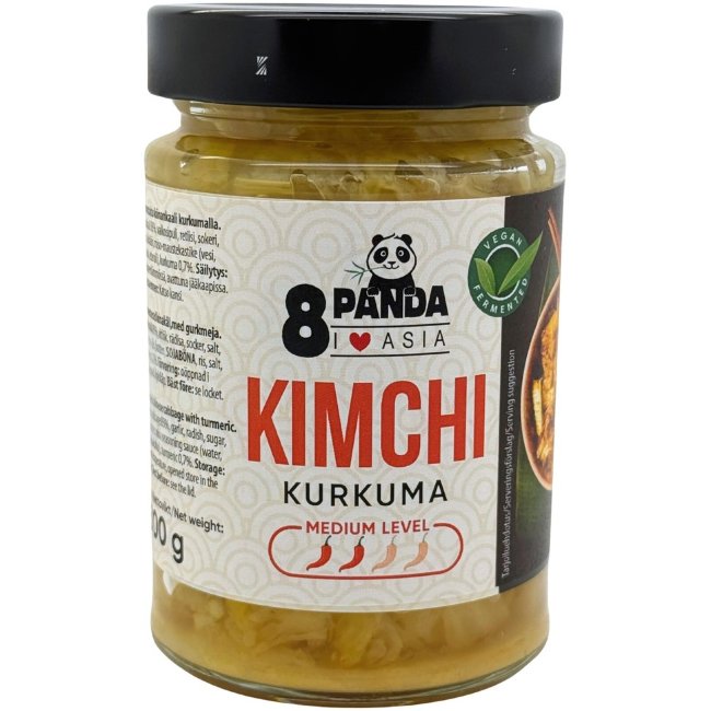 Кимчи Panda с куркумой, средней остроты 300 гр