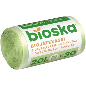 Био пакет для органических отходов Sanka-Bioska 20 л