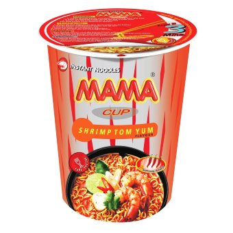Лапша восточная со вкусом креветок Mama 70 гр Лапша восточная со вкусом креветок Mama 70 гр