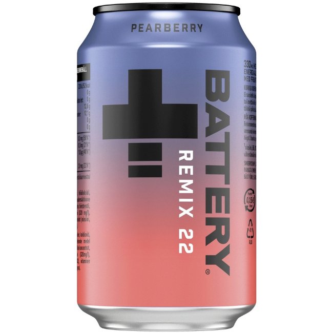 Энергетический напиток в банке Battery Remix 0,33 л