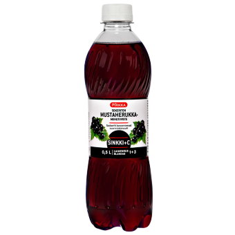 Несладкий концентрат сока черной смородины Pirkka Mustaherukka (с витаминами) 500 мл Несладкий концентрат сока черной смородины Pirkka Mustaherukka (с витаминами) 500 мл