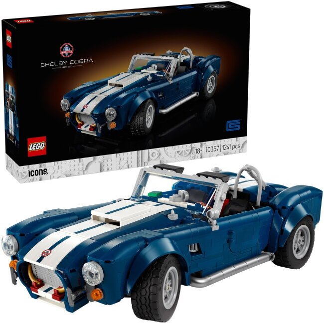 Конструктор LEGO® Icons Shelby Cobra 427 S/C 10357