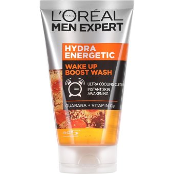 Очищающий гель для лица Loreal Men Hydra Energetic Boost (гуарана) 100 мл Очищающий гель для лица Loreal Men Hydra Energetic Boost (гуарана) 100 мл