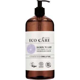 Гель для душа органический Eco Care Nordic с лавандой 1000 мл Гель для душа органический Eco Care Nordic с лавандой 1000 мл