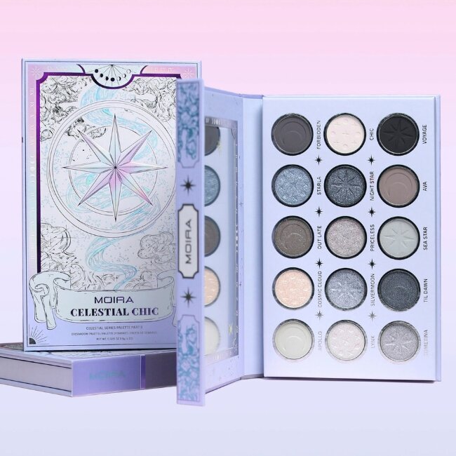 Палетка теней для век MOIRA Celestial Chic