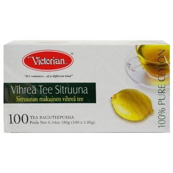 Чай Victorian (зелёный с лимоном) 100 шт
