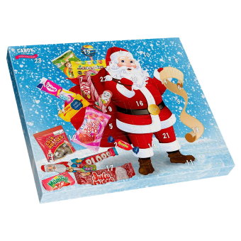 Большой шоколадный Адвент-календарь Hulte 318 гр