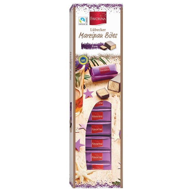 Марципан с ромом Favorina (порционный)125 гр