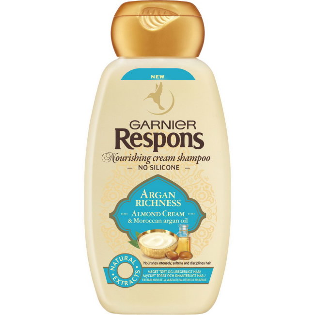 Шампунь для сухих волос с аргановым маслом Garnier Respons 250 мл
