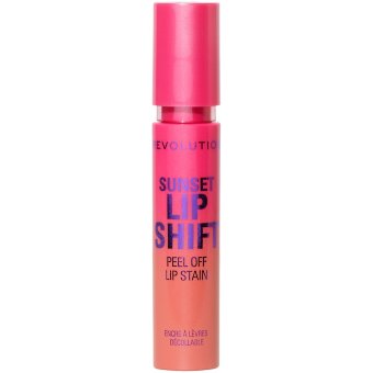 Легкий отшелушивающий и ухаживающий бальзам для губ Makeup Revolution Sunset Lip Shift 4 гр sunset pink