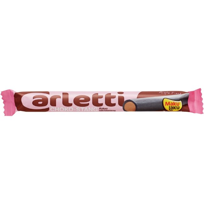 Лакричный батончик Carletti с какао начинкой 50 гр Лакричный батончик Carletti с какао начинкой 50 гр
