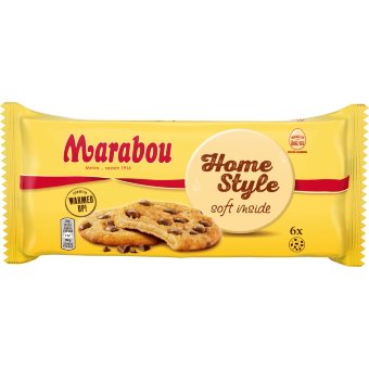 Шоколадные печенья Marabou Homestyle с мягкой начинкой 156 гр Шоколадные печенья Marabou Homestyle с мягкой начинкой 156 гр