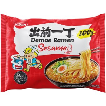 Азиатский суп с куржутом Nissin Demae Ramen 100 гр Азиатский суп с куржутом Nissin Demae Ramen 100 гр