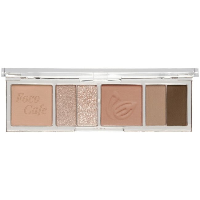 Палетка теней для век Soft Mood Eye Palette, 04 Taro Latte, 6 гр