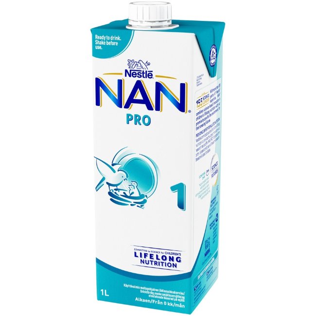 Сухая молочная смесь Nestlé NAN PRO 1 1000 мл Сухая молочная смесь Nestlé NAN PRO 1 1000 мл