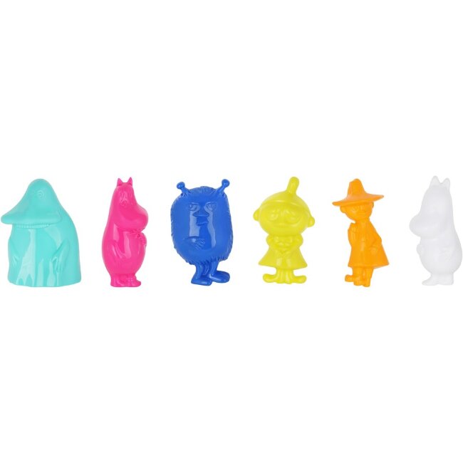 Игровой набор из 6 песочных формочек Moomin by Martinex Muumi Игровой набор из 6 песочных формочек Moomin by Martinex Muumi