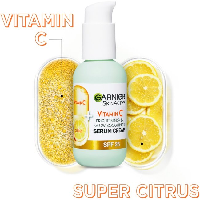 Дневной крем Garnier SkinActive Vitamin C* для тусклой кожи 50 мл Дневной крем Garnier SkinActive Vitamin C* для тусклой кожи 50 мл
