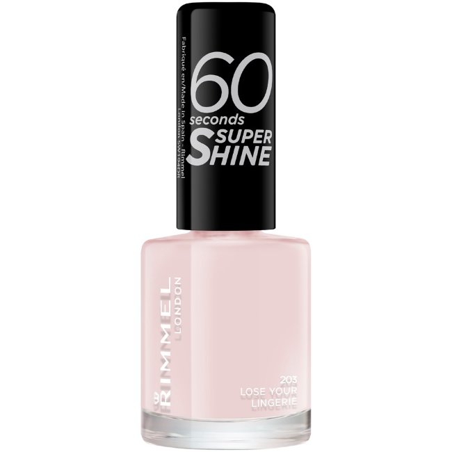 Лак для ногтей Rimmel 8 мл 60 seconds Super Shine 203 Lose Your Lingerie