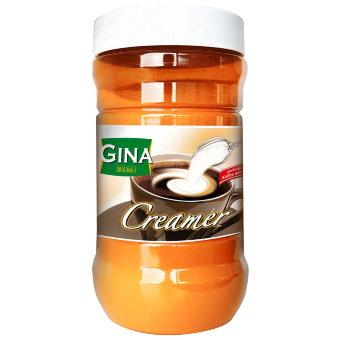 Сухие сливки для кофе Gina 400 гр ( пластиковая упаковка )