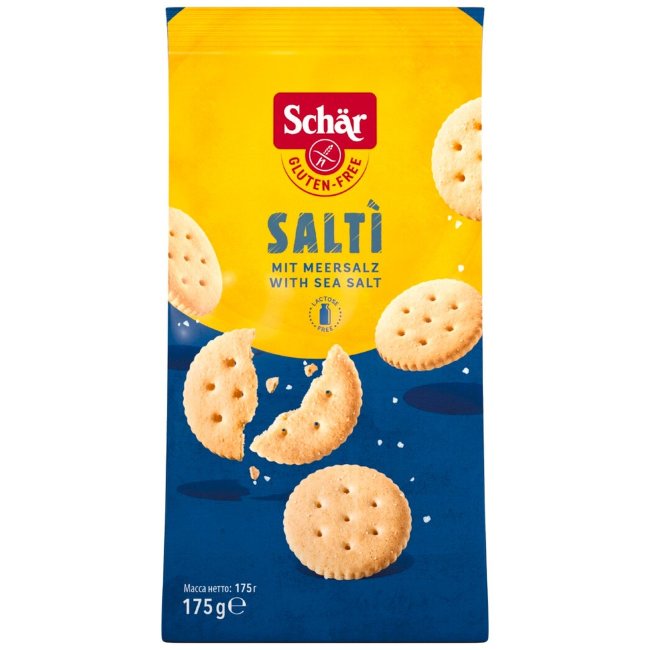 Соленый крекер без глютена Schar 175 гр