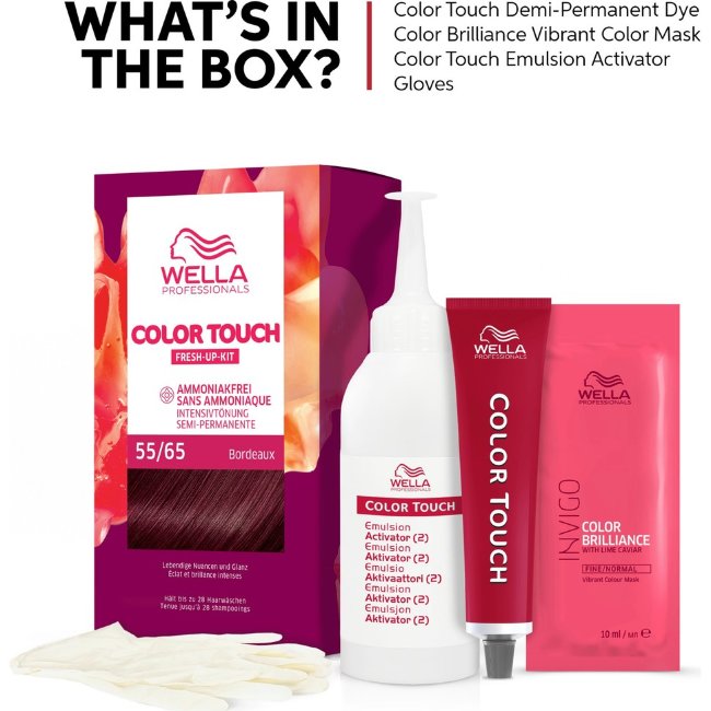 Домашняя краска для волос Wella Professionals Color Touch Pure Naturals темно-коричневый 3/0 130 мл Домашняя краска для волос Wella Professionals Color Touch Pure Naturals темно-коричневый 3/0 130 мл