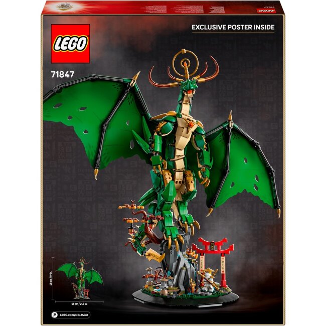 Конструктор LEGO® Ninjago 71847 сторожевой дракон-змей Конструктор LEGO® Ninjago 71847 сторожевой дракон-змей