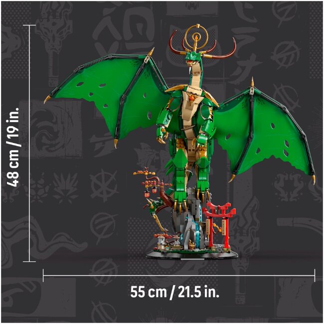 Конструктор LEGO® Ninjago 71847 сторожевой дракон-змей Конструктор LEGO® Ninjago 71847 сторожевой дракон-змей
